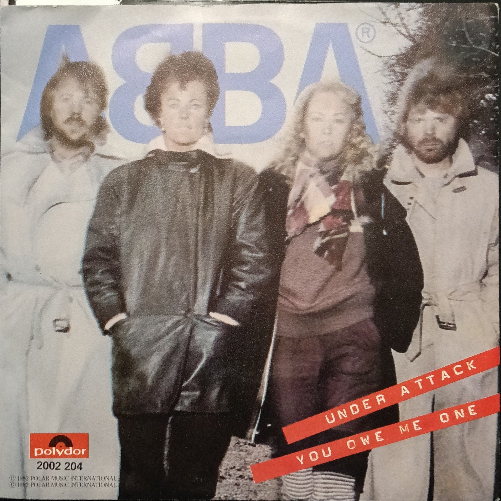 ABBA Under attack, Ophalen of Verzenden, Zo goed als nieuw, 7 inch, Pop