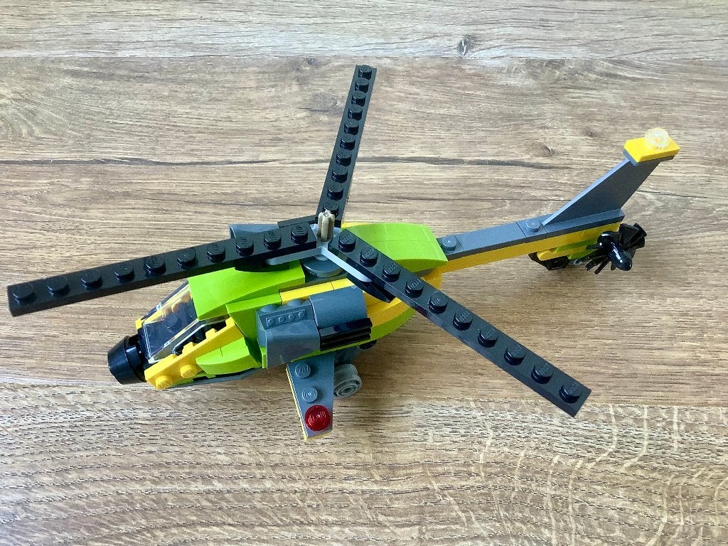 Lego Creator 31092 Helikopter, Powerboot, Zweefvliegtuig, Lego, Inclusief instructies, Ophalen of Verzenden, Zo goed als nieuw