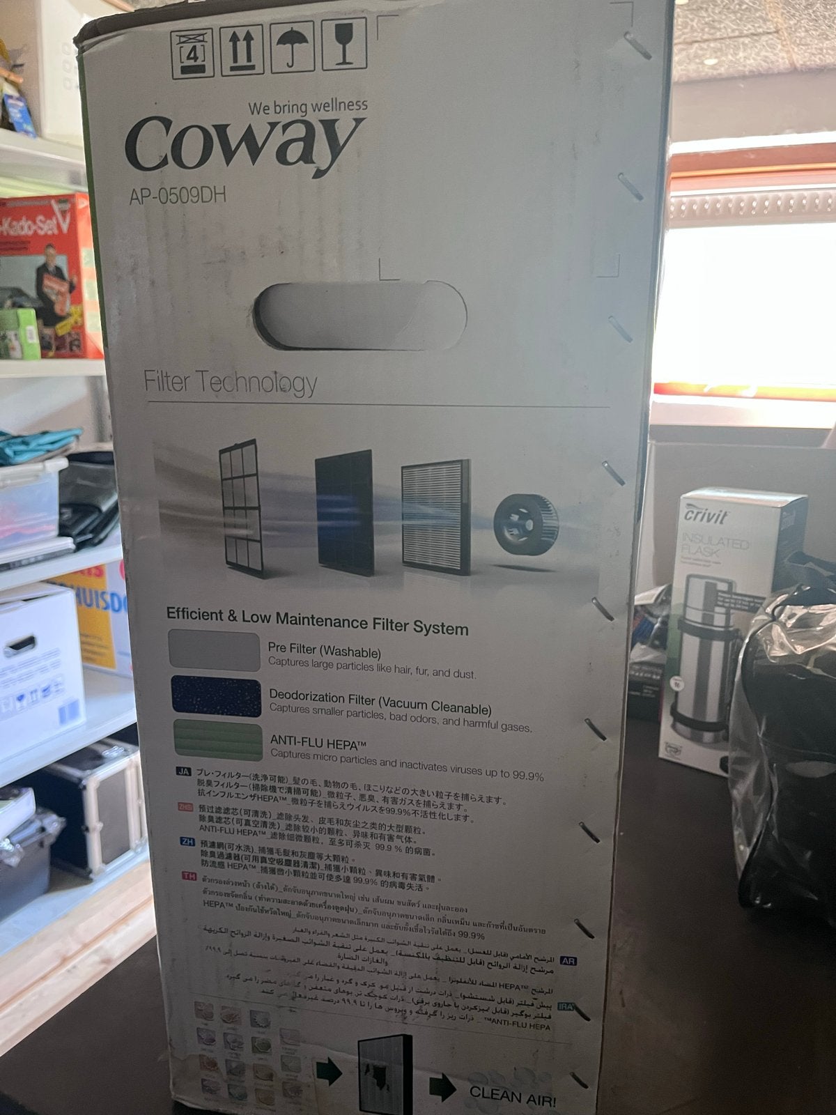 Coway AP-0509DH Luchtreiniger - Nieuw in doos, Ophalen, Nieuw, Luchtreiniger