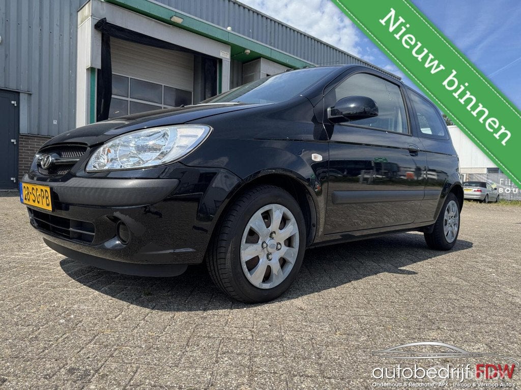 Hyundai Getz 1.1i Active Young/NAP/STUUR BEKR/ELEKTR.RAMEN, Voorwielaandrijving, 450 kg, Gebruikt, 31 €/maand