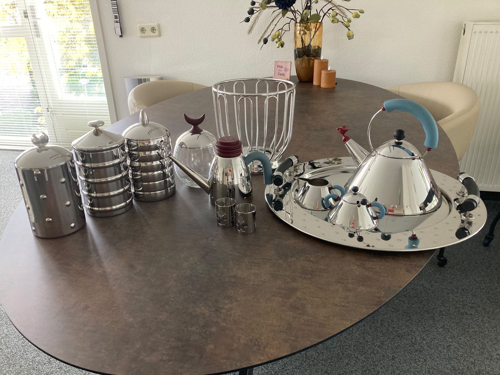 Alessi 12 stuks samen in een koop !!, Huis en Inrichting, Ophalen, Nieuw, Zilver, Metaal