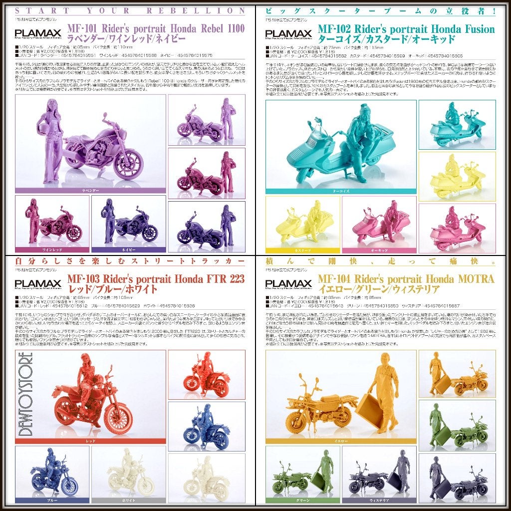 [Pre-order] Max Factory PLAMAX Plamo Kit - Riders Portrait, Verzenden, Nieuw