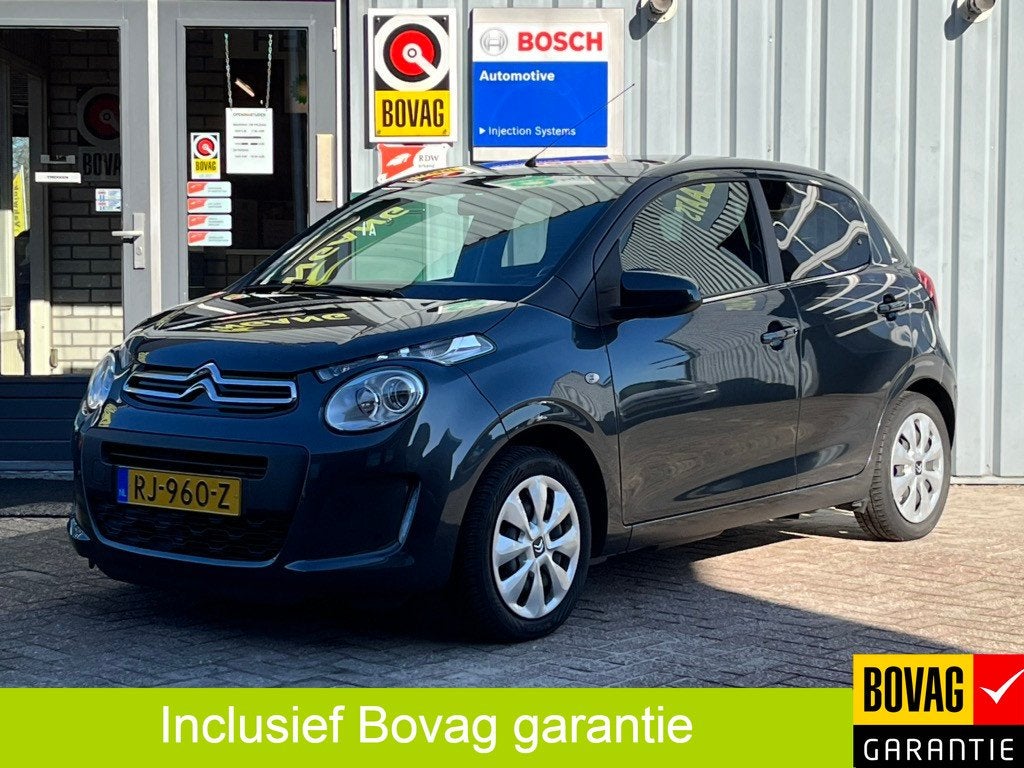 Citroën C1 1.0 e-VTi Feel | AIRCO | INCL BOVAG GARANTIE. |, Auto's, Voorwielaandrijving, 12 maanden, Stof, Gebruikt