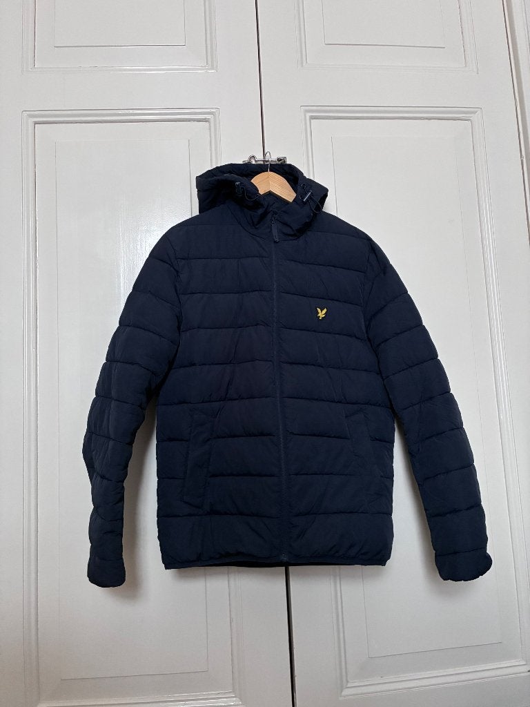 Jas Lyle & Scott- marineblauw maat m, Blauw, Overige maten, Ophalen of Verzenden, Lyle & Scott