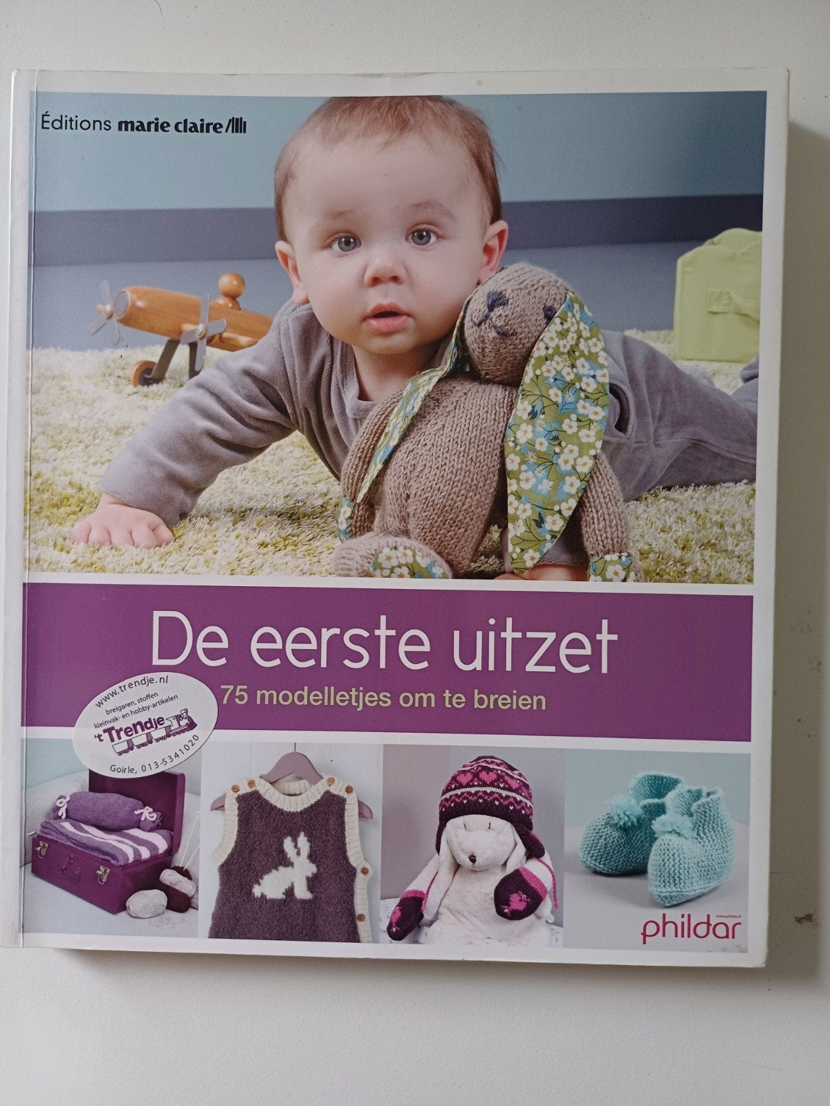 marie Claire breien patronen baby, Ophalen of Verzenden, Zo goed als nieuw, Breien, Patroon of Boek
