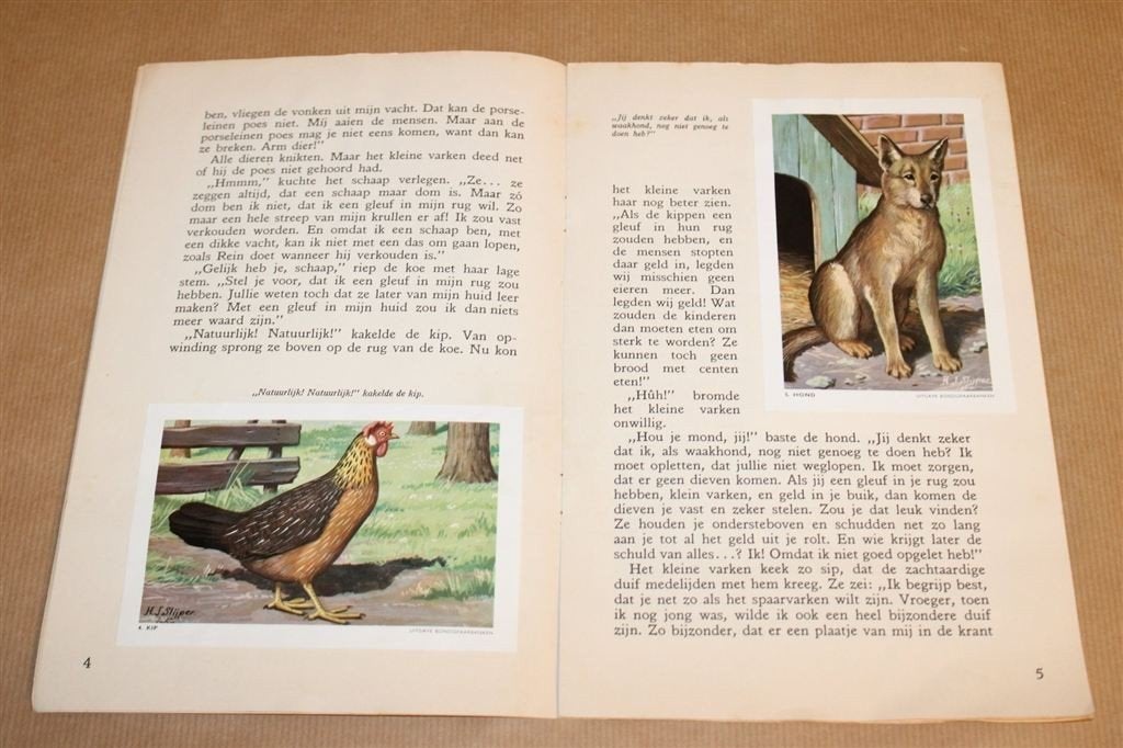 Spaarvarken — Compleet Plaatjesalbum — Vintage 1960, Boeken, Ophalen of Verzenden, Gelezen
