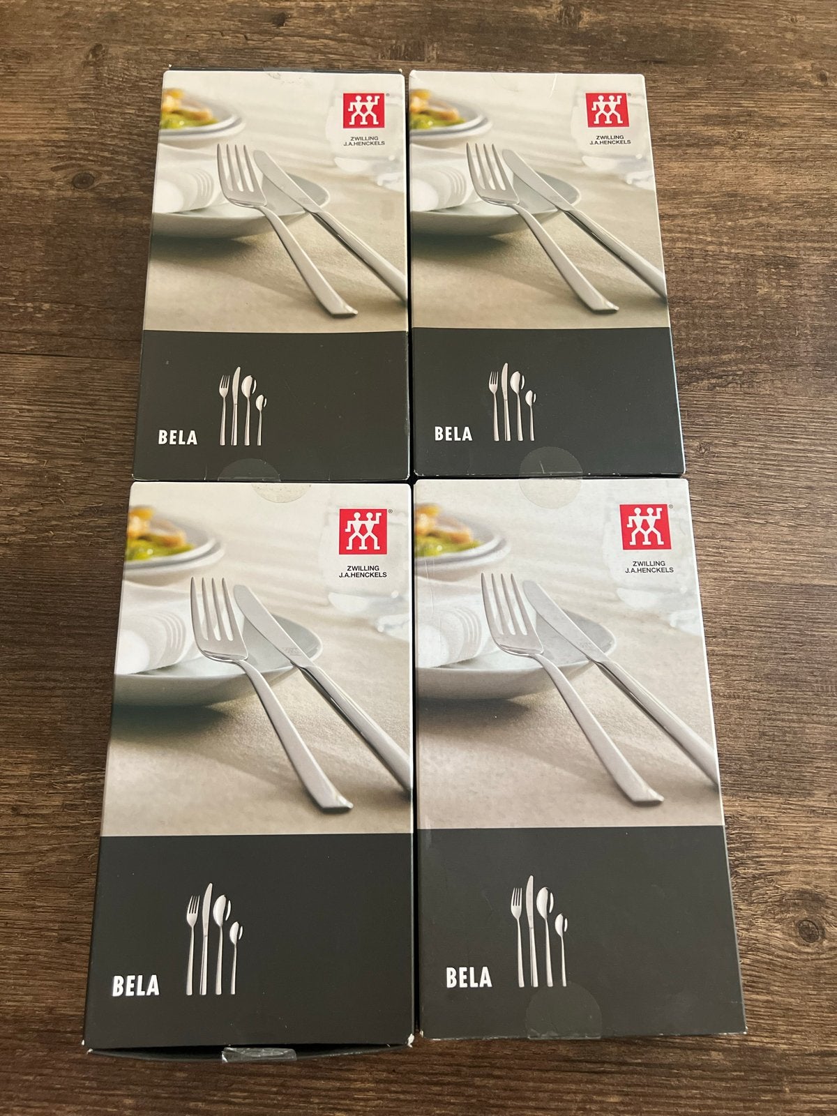 Zwilling J.A. Henckels Bela Bestekset - 4 sets, Ophalen, Bestekset, Nieuw, Eetmes