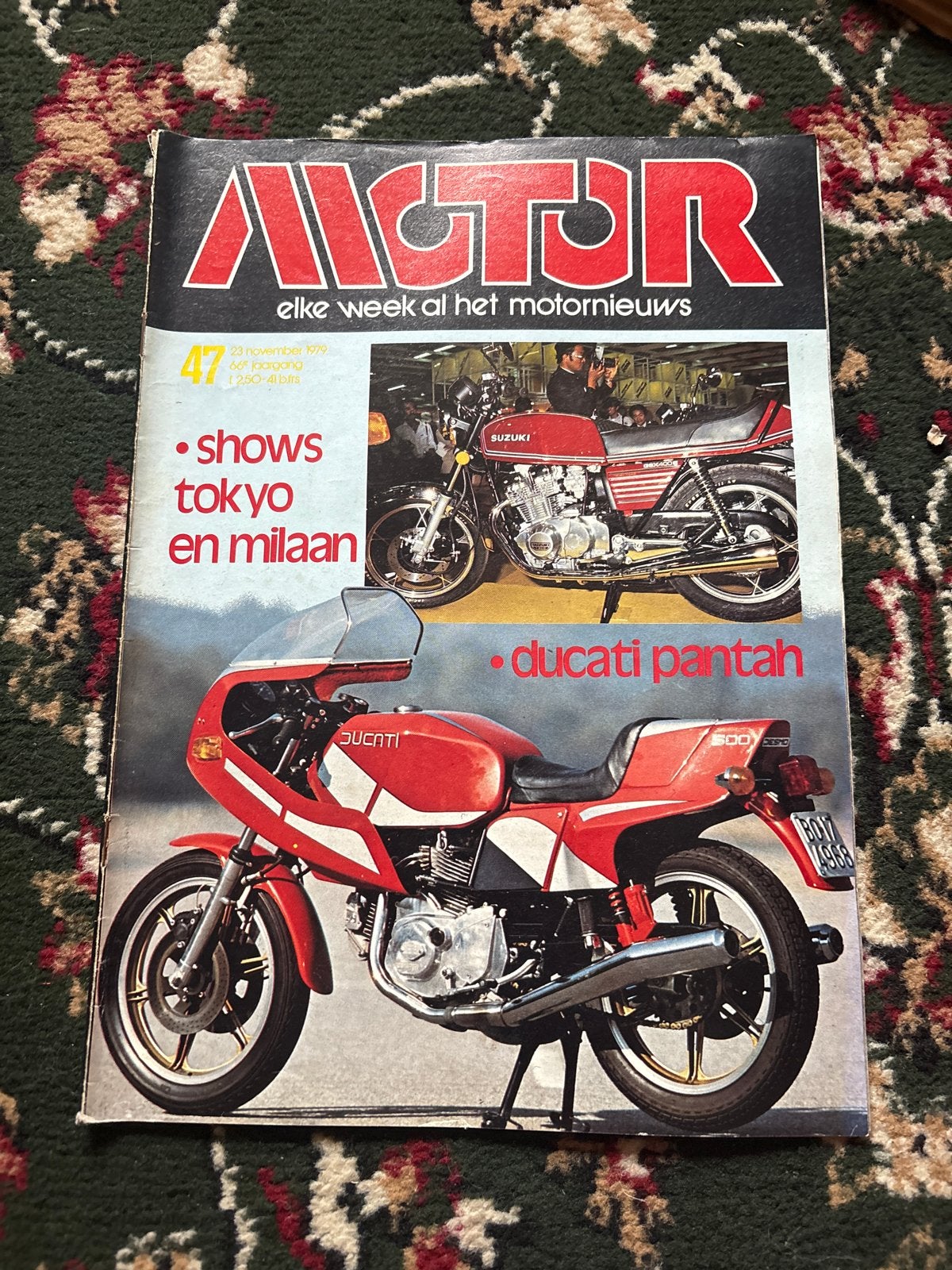 Motor Magazine - Nummer 47 - November 1979, Ophalen of Verzenden, Gelezen, Algemeen