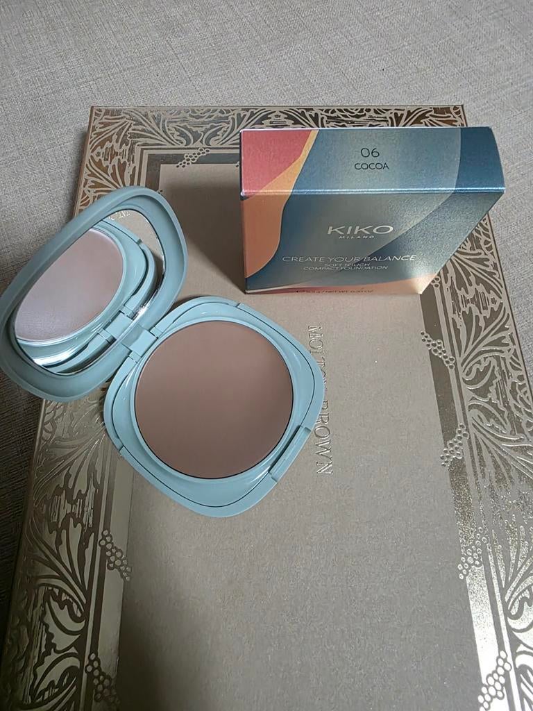 Kiko Milano Compact Foundation 06 Cocoa, Bruin, Gehele gezicht, Nieuw, Ophalen of Verzenden