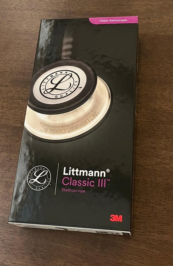 Littmann Classic III Stethoscope Zwart, Ophalen of Verzenden, Nieuw