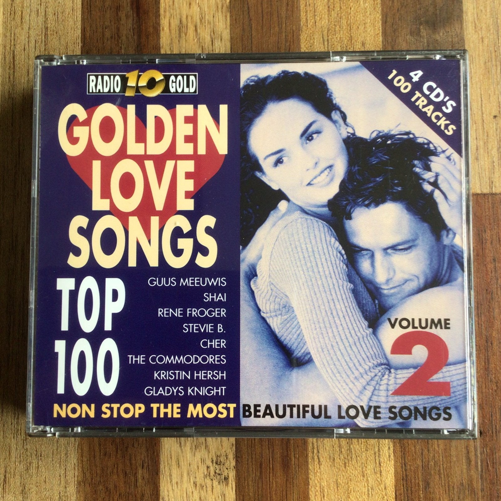 Radio 10 Gold - Golden Love Songs Top 100 - 4 cd-box Volume2, Ophalen of Verzenden, Zo goed als nieuw, Pop