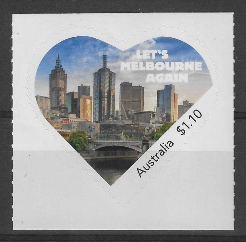 AUSTRALIE 2020, mi 5226 "Let's Melbourne Again" s/a postfris, Ophalen of Verzenden, Postfris