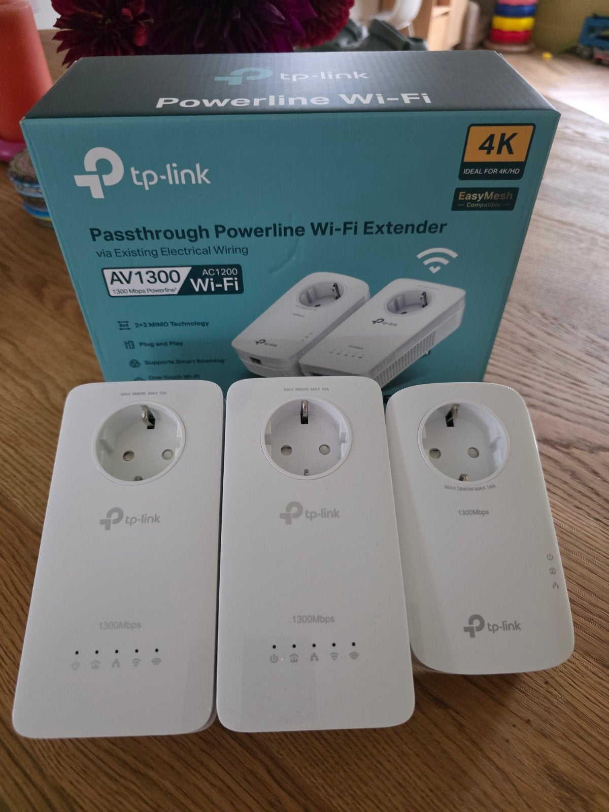TP-Link Powerline Wi-Fi Extender TL-WPA8631P Kit, Ophalen of Verzenden, Zo goed als nieuw, TP-Link