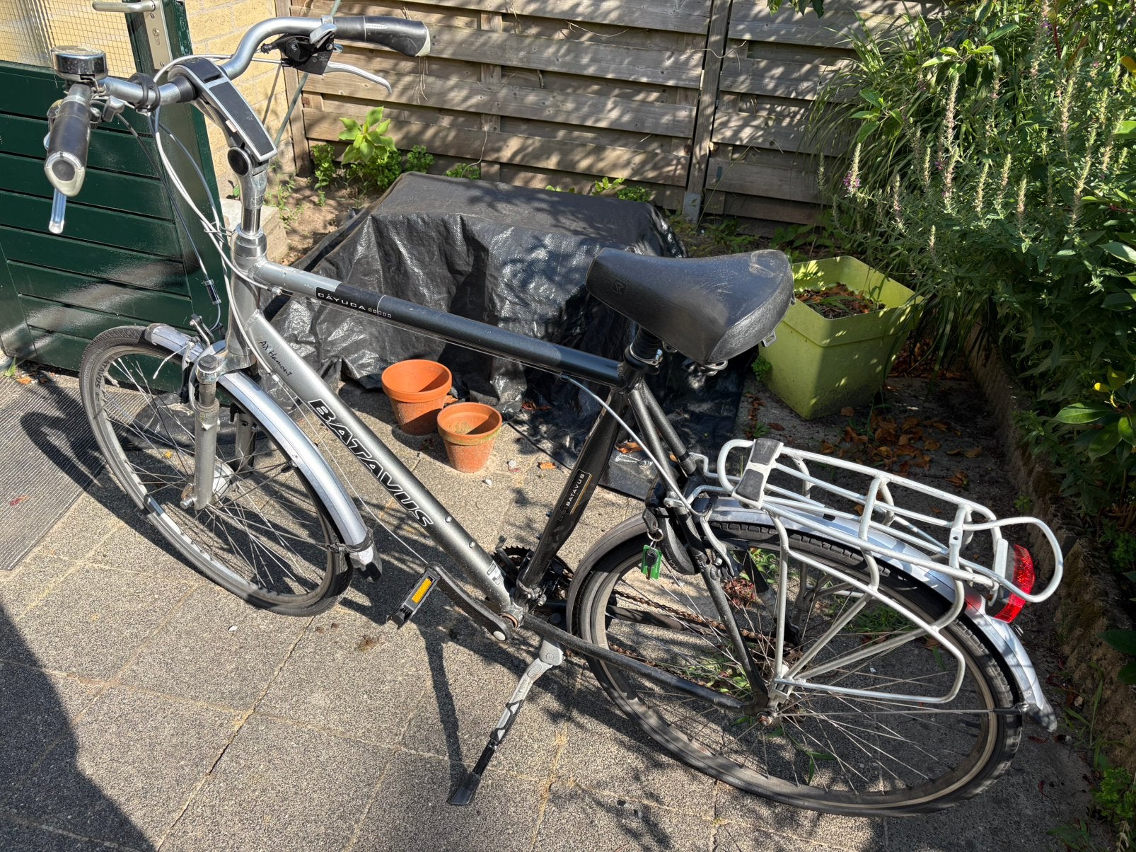 Fiets (opknappen nodig!), Ophalen, Gebruikt, Velgrem, Versnellingen
