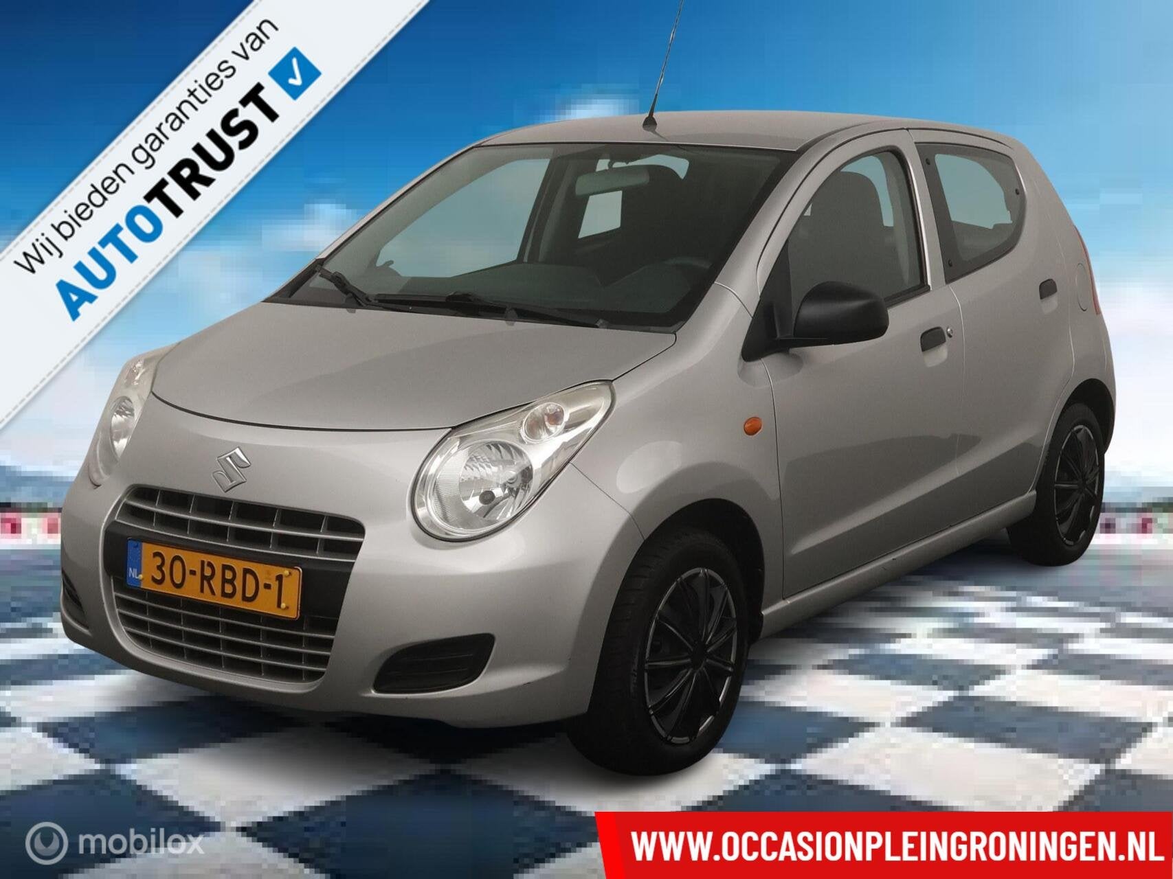 Suzuki Alto 1.0 Base, Auto's, Voorwielaandrijving, Euro 5, Stof, Gebruikt