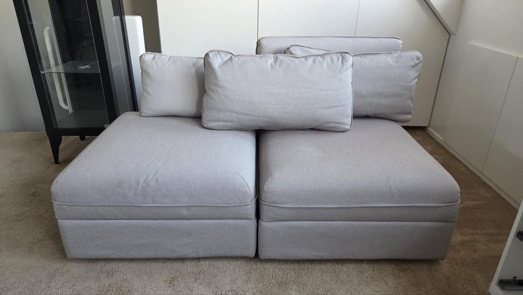 Ikea Vallentuna modulaire bank met opbergmodules, Ophalen, 150 tot 200 cm, Tweepersoons, 75 tot 100 cm