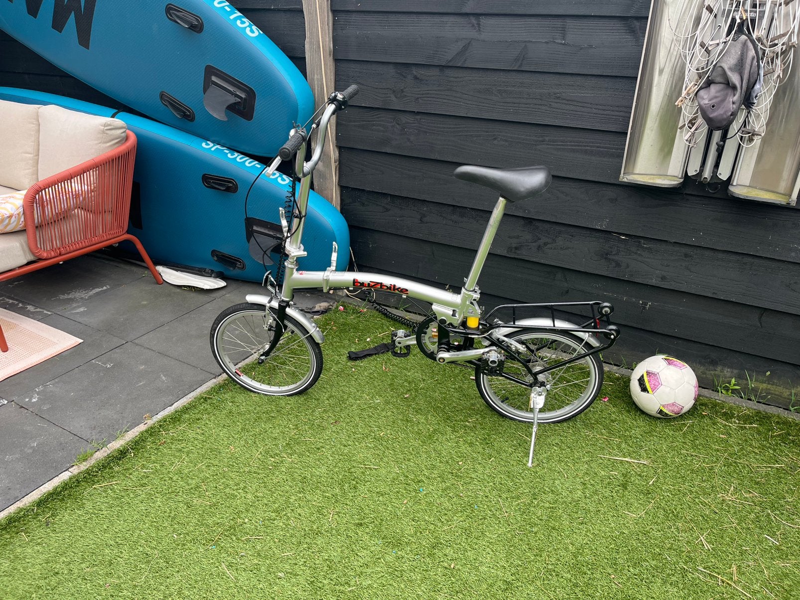 Bizbike vouwfiets 16 inch 3 versnell Incl hoes 2 beschikbaar, Ophalen, Zo goed als nieuw, 16 tot 18 inch, Versnellingen
