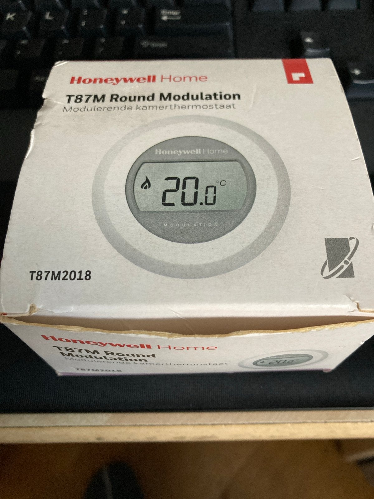 Honeywell Home T87M Round Modulerende Kamerthermostaat, Doe-het-zelf en Verbouw, Ophalen, Slimme thermostaat, Nieuw
