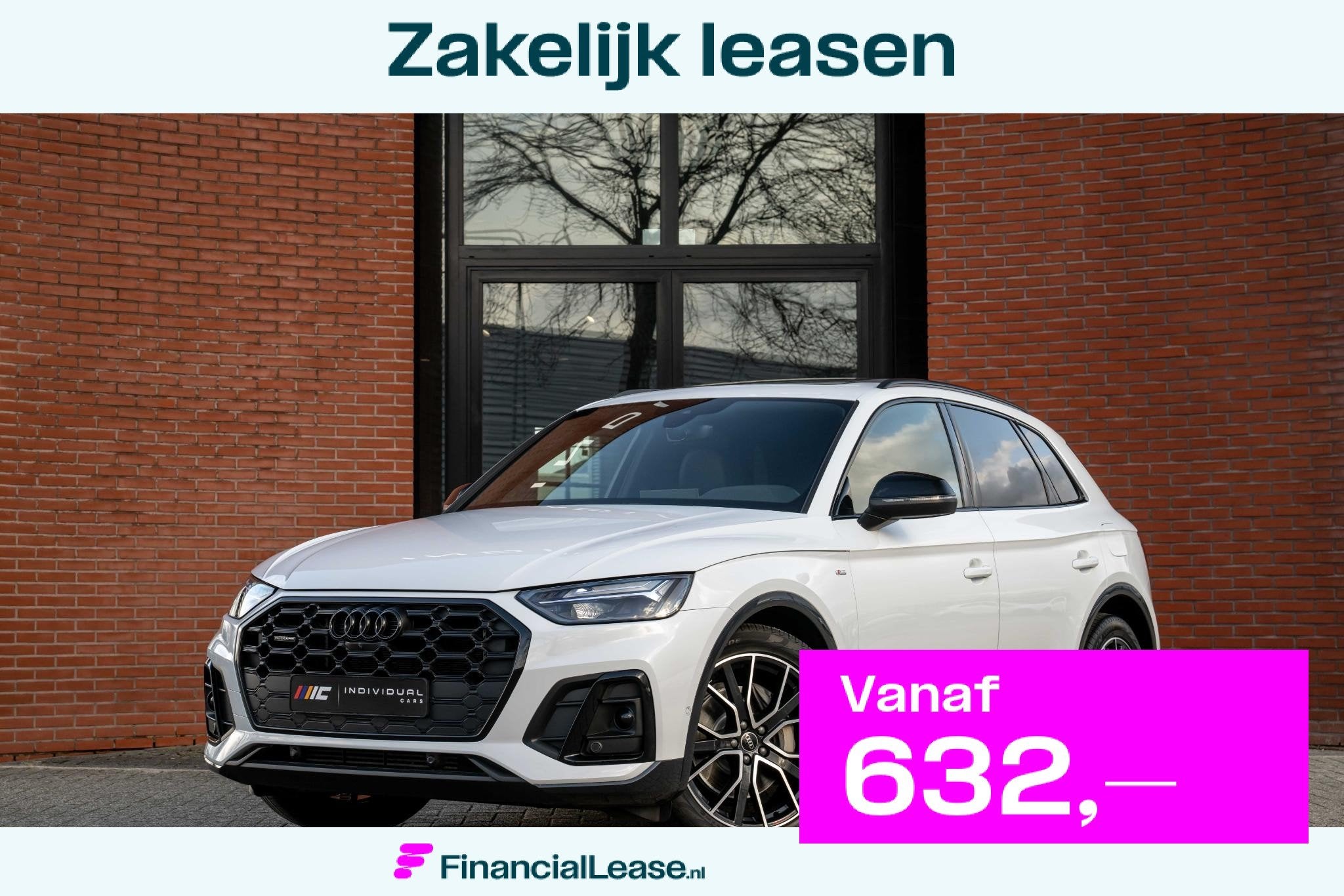 Audi Q5 50 TFSI e S-Line Competition 299pk Luchtvering BTW, Automaat, 14 kWh, Gebruikt, 4 cilinders
