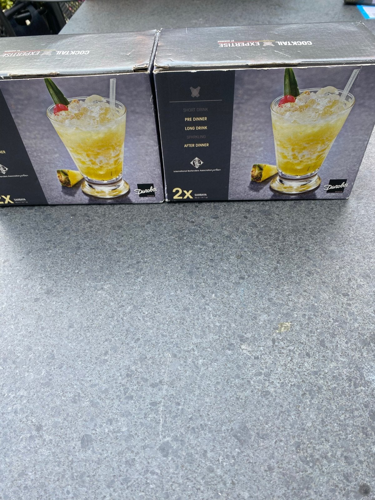 Durobor Cocktail Expertise Glazen - 4 stuks, Ophalen, Nieuw, Overige merken, Glas
