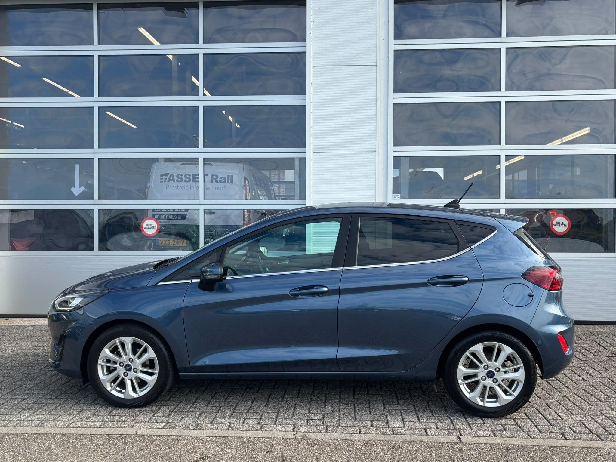 Ford Fiesta 1.0 EcoBoost Hybrid Titanium X | Winterpakket !, Voorwielaandrijving, 12 maanden, Euro 6, Blauw