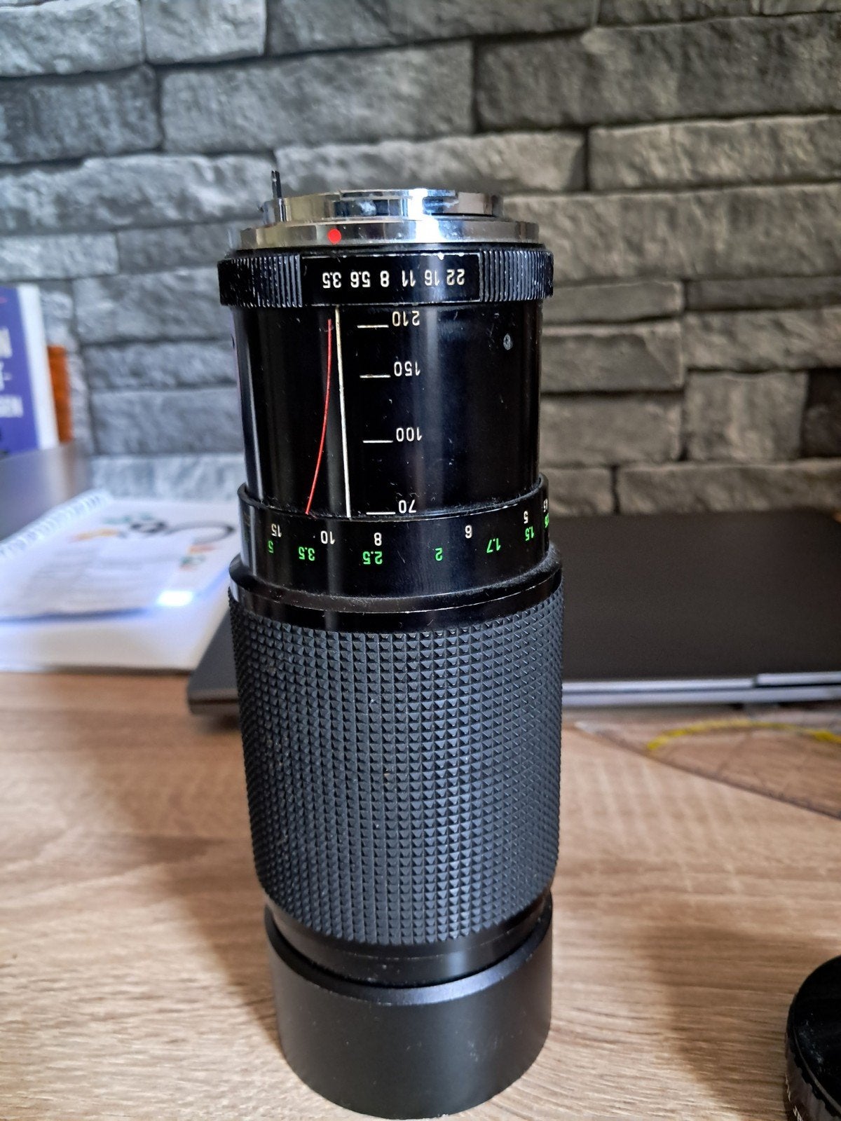 Vivitar Series 1 met telescoop lens adapter, Overige merken, Gebruikt, Handmatige focus, Ophalen of Verzenden