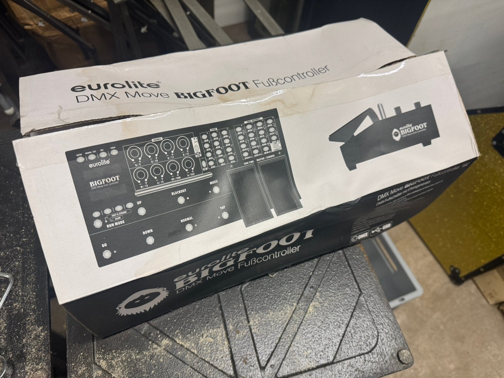 Eurolite Bigfoot DMX Controller, Ophalen, Zo goed als nieuw, Licht
