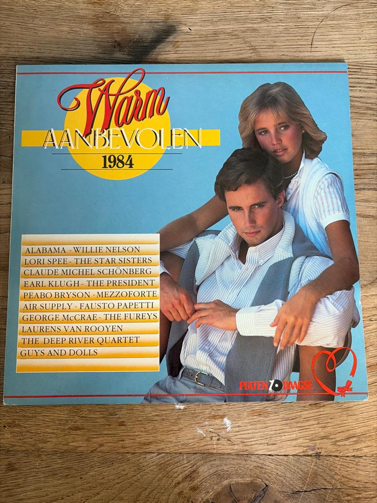 Warm Aanbevolen 1984 - Diverse Artiesten LP, Ophalen of Verzenden, 1980 - 1989, Gebruikt, 12 inch