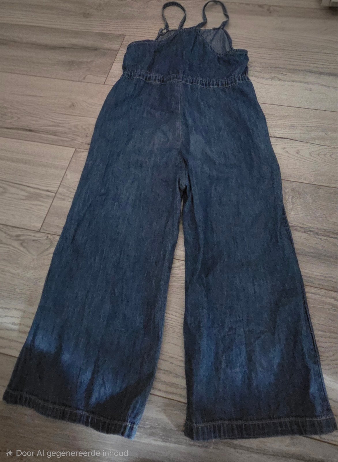 H&M Spijker salopette maat 128, Meisje, H&M, Ophalen of Verzenden, Overige typen