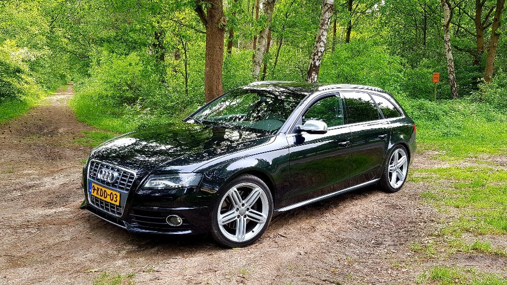 Audi S4 3.0 motor 70d km + gereviseerde DSG versnellingsbak, Automaat, Zwart, 2995 cc, Zwart
