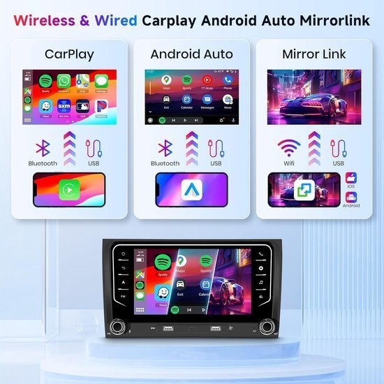 Android Car Radio – Autoradio Multimedia Systeem, Corvance B.V., Verzenden, Nieuw, Corvancebol@gmail.com