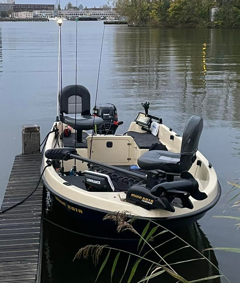 Visboot roofvisboot Nicky 420 Toerboot, Ophalen, 10 tot 30 pk, Aluminium, 3 tot 6 meter