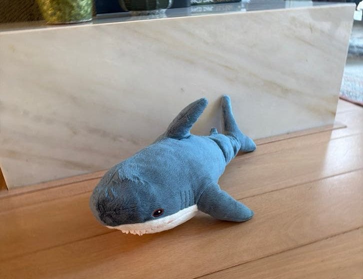pluche haai knuffel, nieuw ikea, Ophalen, Overige merken, Overige karakters, Overige typen
