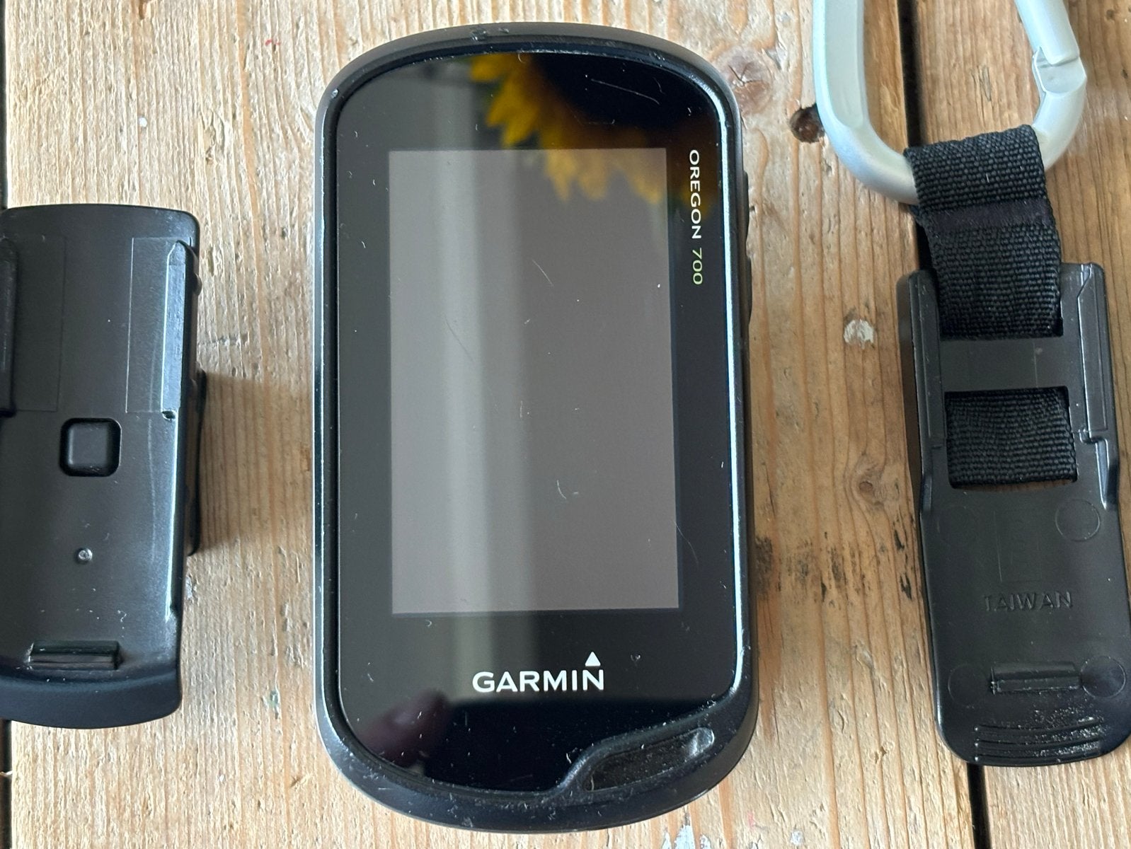 Garmin Oregon 700 GPS-handheld met TopoActive kaart 2025, Ophalen, Gebruikt, Navigatie of Gps