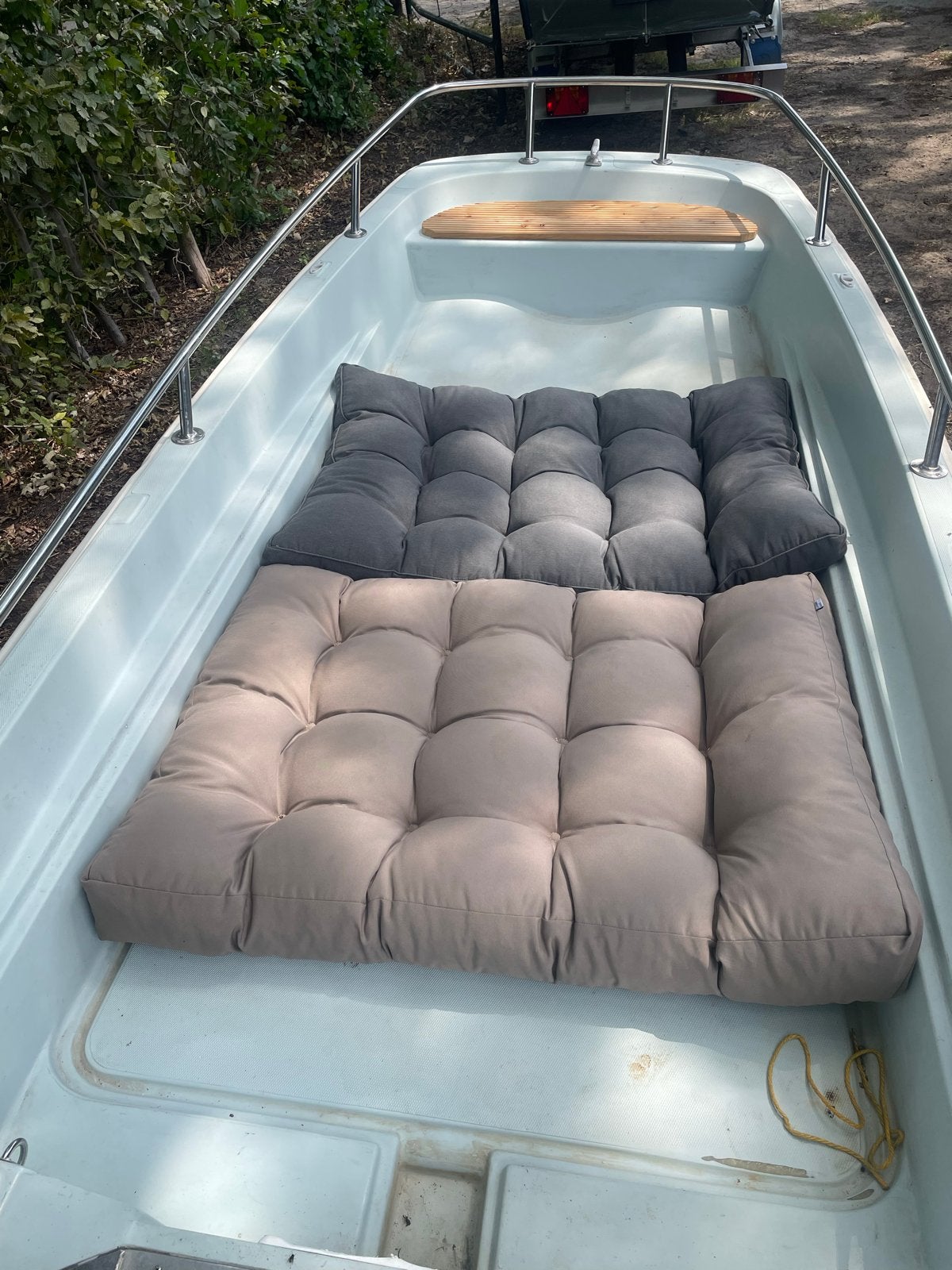 Comfortabele bootkussens voor een ontspannen vaart, Ophalen, Gebruikt