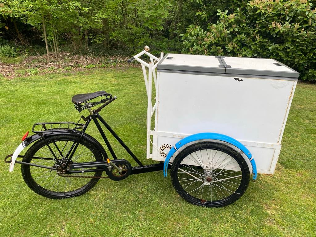 Apollo ijsbakfiets met werkende diepvries, Fietsen en Brommers, Fietsen | Bakfietsen, Ophalen of Verzenden, Gebruikt, Goederen