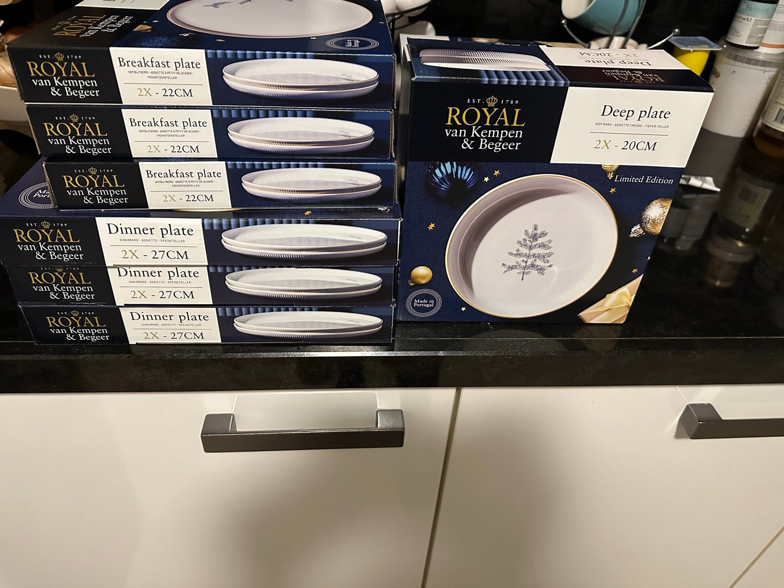 Royal van Kempen &Begeer kerst servies limited edition 6 per, Huis en Inrichting, Overige merken, Nieuw, Ophalen of Verzenden
