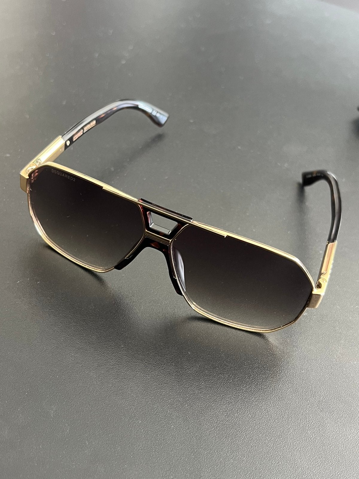 Dsquared2 Zonnebril Goudkleurig/Bruin, Sieraden, Tassen en Uiterlijk, Zonnebrillen en Brillen | Heren, Overige merken, Zonnebril