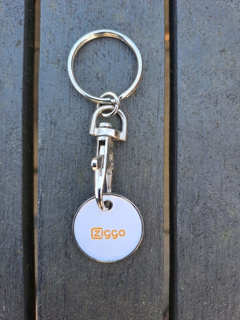 winkelwagenmuntje ZIGGO, Verzamelen, Winkelwagenmuntjes, Ophalen