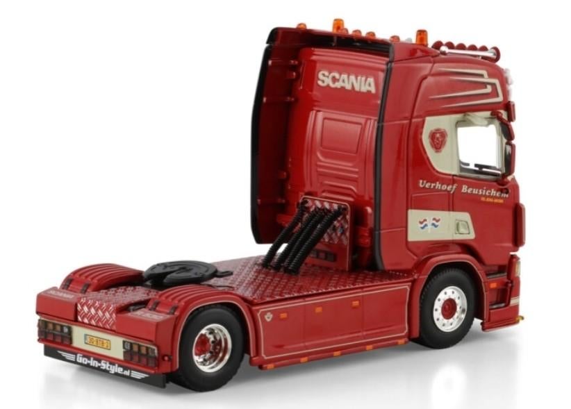 WSI SCANIA R HIGHLINE - VERHOEF TRANSPORT, Hobby en Vrije tijd, Modelauto's | 1:50, Wsi, ., Nieuw, Ophalen of Verzenden