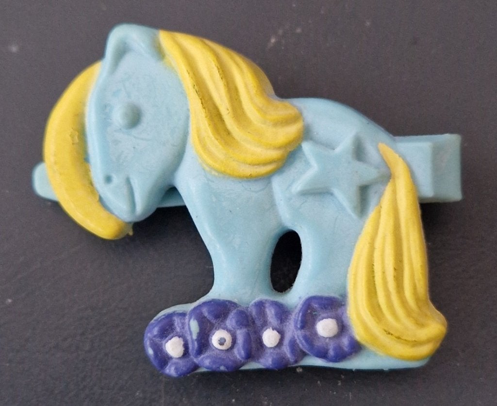 Vintage my little pony haarspeld, Ophalen of Verzenden, Gebruikt