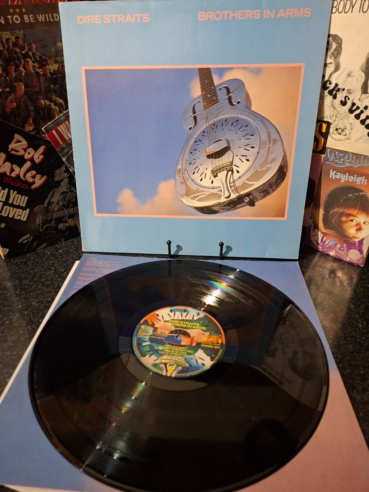 Dire Straits - Brothers in Arms LP (1985), LP, Gebruikt, Overige formaten, Ophalen of Verzenden