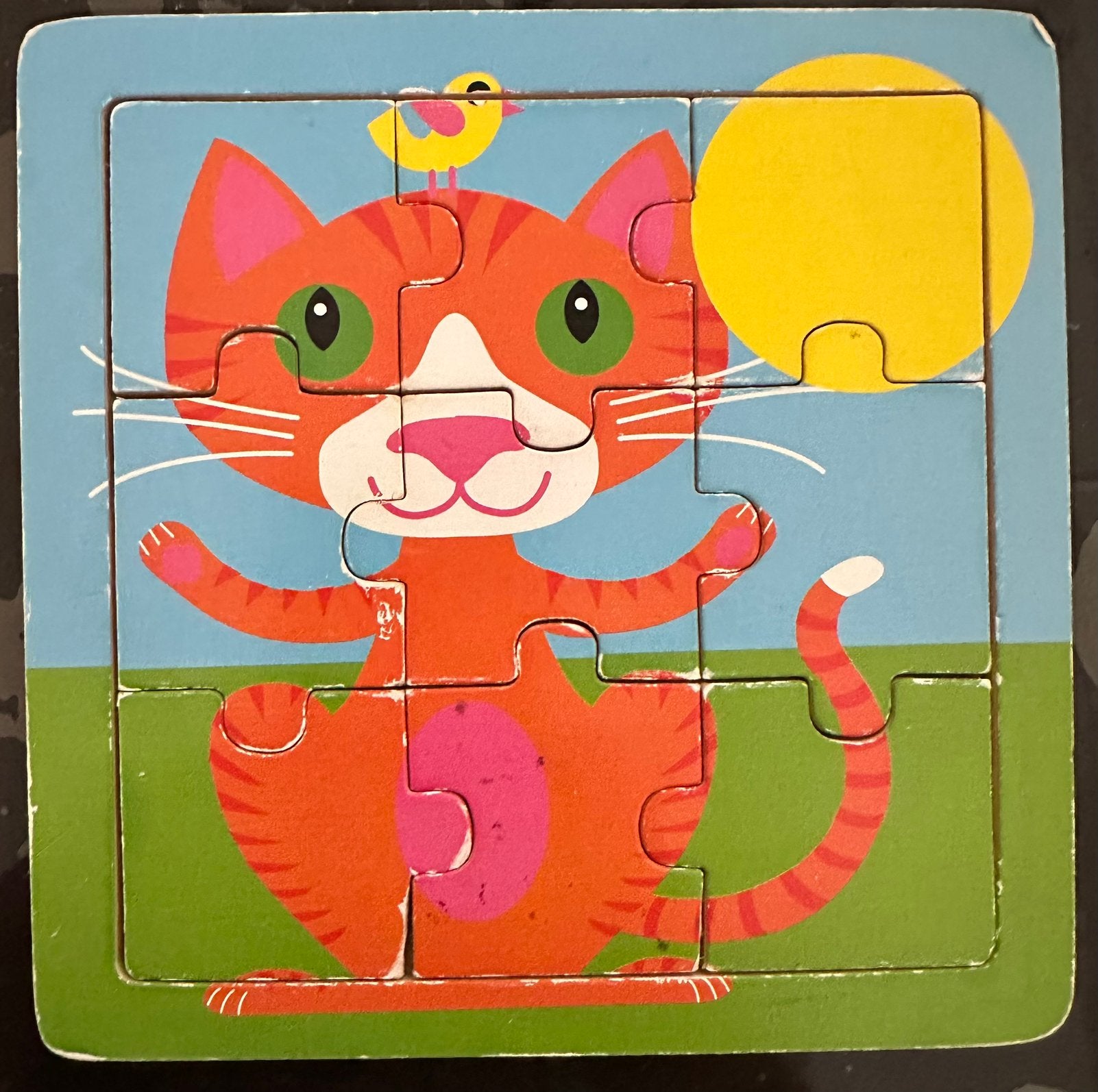Puzzel, Ophalen, Minder dan 10 stukjes, Gebruikt