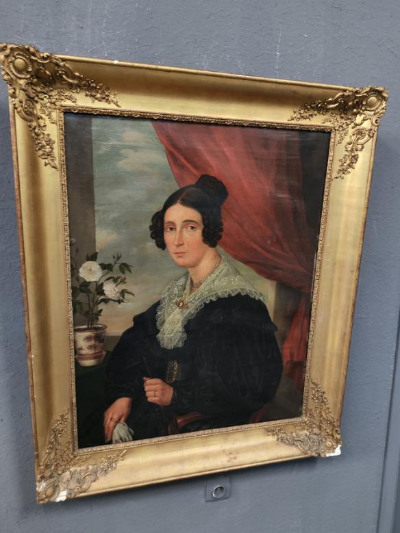 Joseph Louis Geirnaert (1790-1859) - Portret, Antiek en Kunst, Ophalen of Verzenden