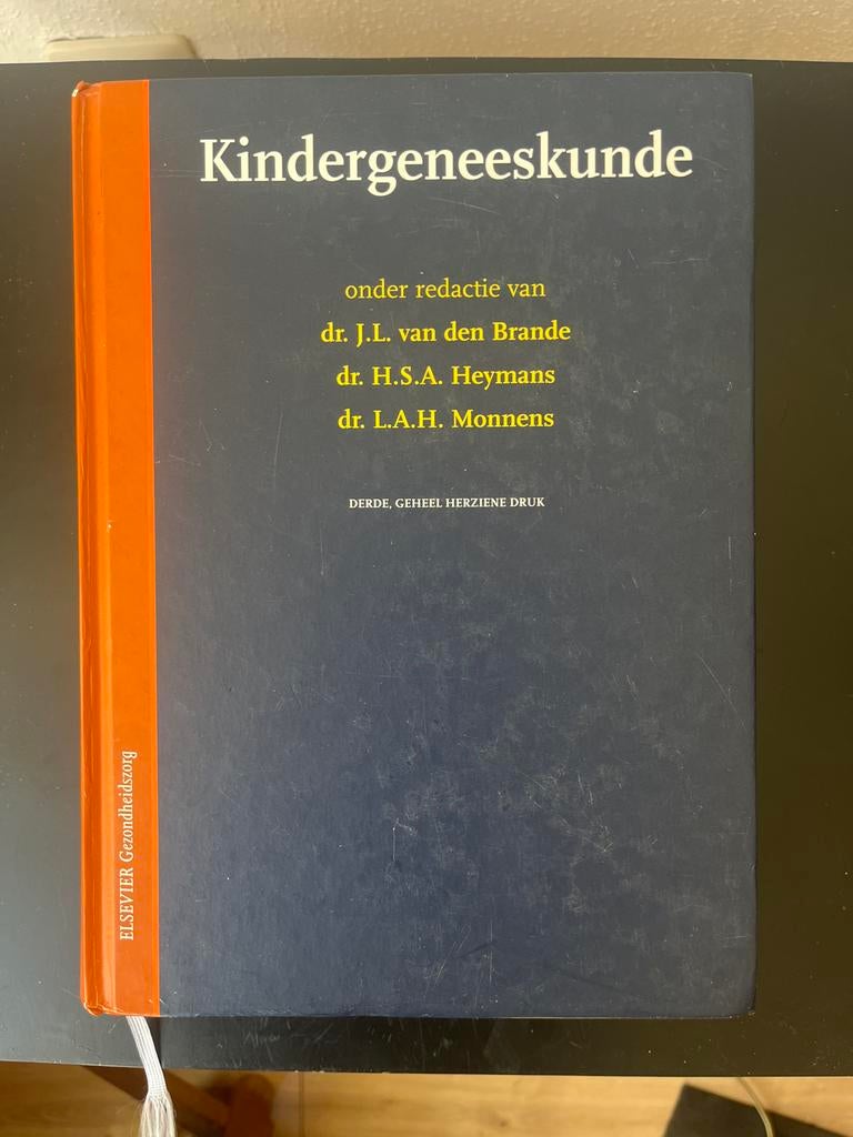 Kindergeneeskunde studieboek, Boeken, Studieboeken en Cursussen, Ophalen, Beta, Gelezen, WO