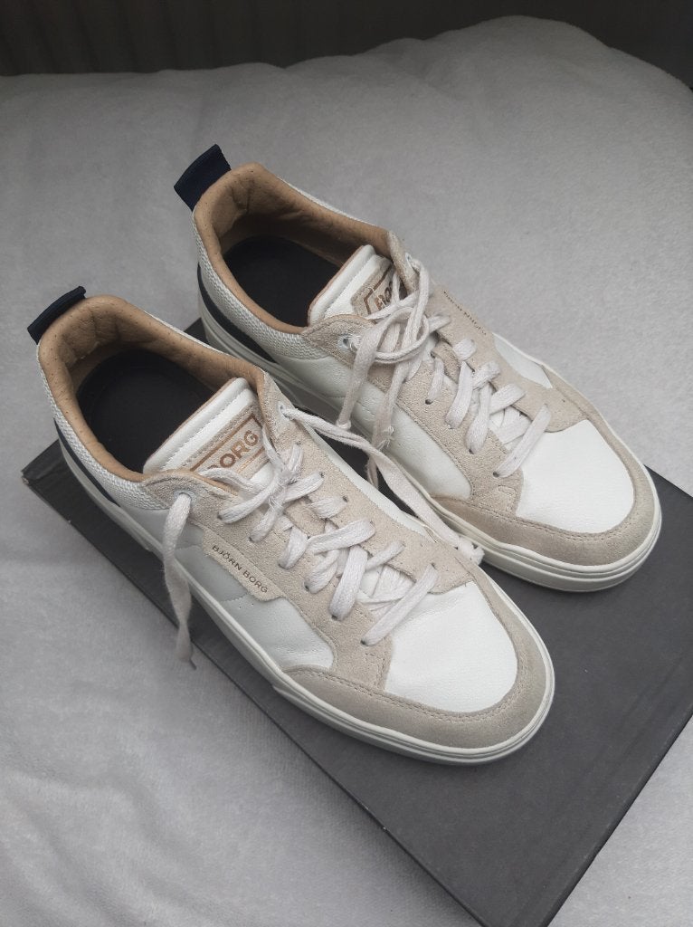 Sneakers Björn Borg. Maat 41, Wit, Ophalen of Verzenden, Gedragen, Sneakers of Gympen