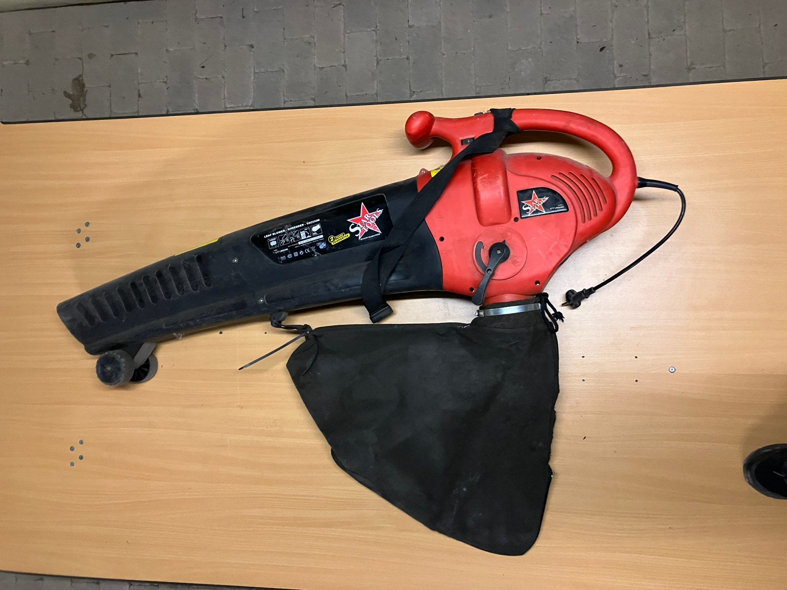Star Tools Bladblazer/Zuiger - Gebruikt, Gebruikt, Handgedragen, Ophalen of Verzenden, Met opvangzak