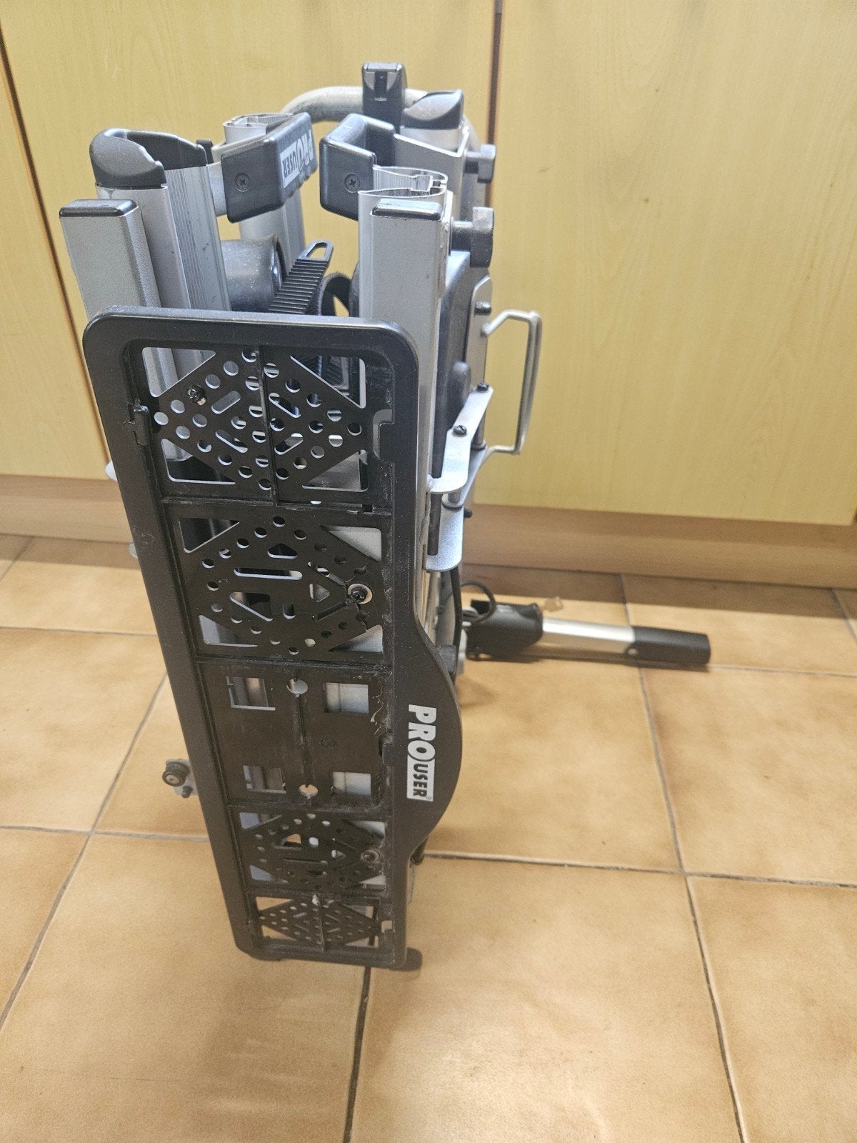 Pro user Diamant fietsendrager Kantelbaar en Inklapbaar, Ophalen, Gebruikt, Trekhaakdrager