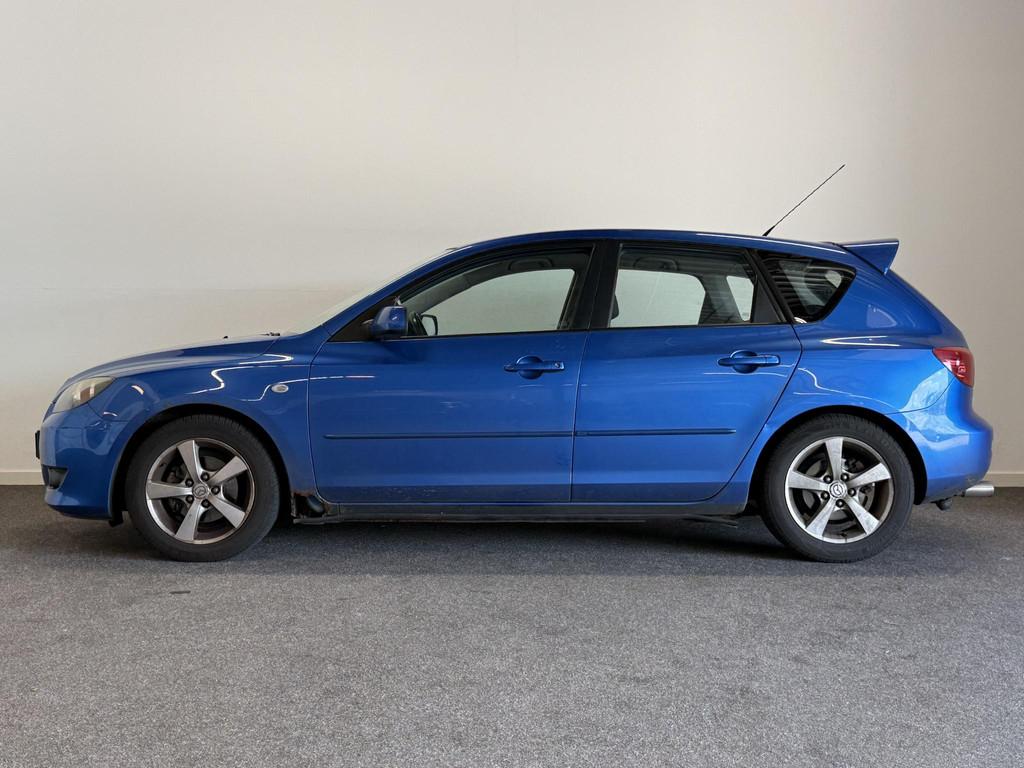 Mazda 3 Sport 1.6 Touring export! (Roest), Auto's, Mazda, Voorwielaandrijving, 1160 kg, Stof, Gebruikt