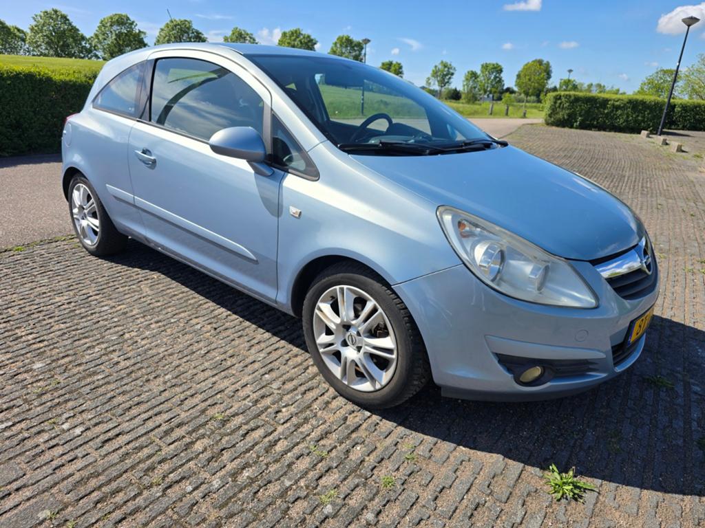 Opel Corsa 2007 Blauw, Auto's, Opel, Blauw, 1364 cc, Particulier, Corsa